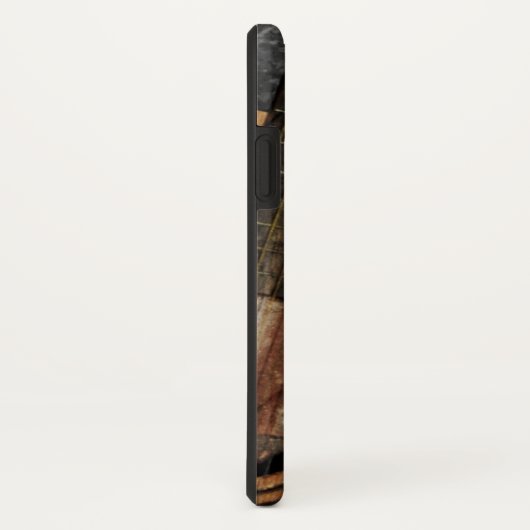 アコースティックギターグレイグランジ名前をカスタムする Case-Mate iPhoneケース (裏面/右)