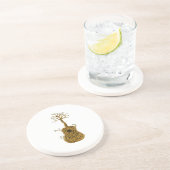 アコースティックギターシャツツリーオブライフギタープレーヤーG コースター (側面)