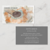 アコースティックギタースケッチ水彩 名刺 (正面/裏面)