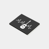 アコースティックギターハートビート ポストイット (アングル)