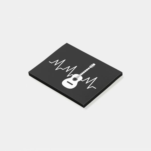 アコースティックギターハートビート ポストイット (アングル)