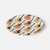 アコースティックギターパターン ペーパープレート (アングル)