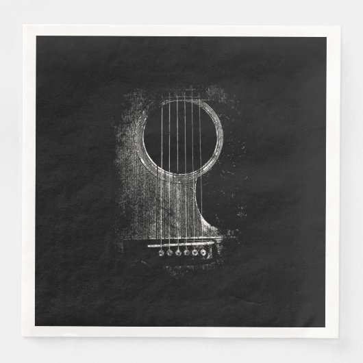 アコースティックギタープレイヤーシックスストリングロック転が& (正面)