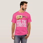 アコースティックギタープレイヤーミュージックミュージシャンギタリストPl Tシャツ (正面フル)