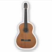 アコースティックギターミュージカル シール (正面)