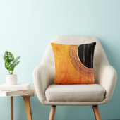 アコースティックギターミュージカル 素朴 クッション (椅子)