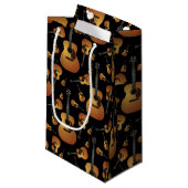 アコースティックギターミュージシャン音楽先生 スモールペーパーバッグ (正面アングル)