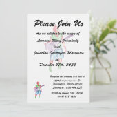 アコースティックギター奏者の女性歌手ミュージシャン 招待状 (スタンド正面)