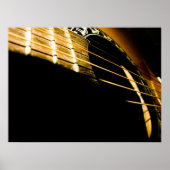 アコースティックギター弦 ポスター (正面)