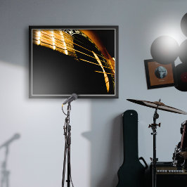 アコースティックギター弦 ポスター