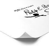 アコースティックギター特許 ポスター (角)