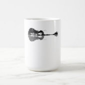 アコースティックギター自然エストミュージックベースギタリスト モーフィングマグカップ (中央)