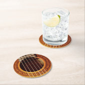 アコースティックギター詳細 ラウンドペーパーコースター (インサイチュ)