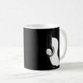 アコースティックギター音楽ミュージシャン コーヒーマグカップ (正面右)