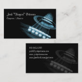 アコースティックギター音楽ミュージシャン 名刺 (正面/裏面)