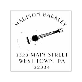 アコースティックギター音楽先生 セルフインキングスタンプ