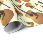 アコースティックギター音楽先生 ラッピングペーパー (ロールコーナー)