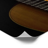 アコースティックギター2 ポスター (角)