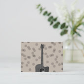 「アコースティックギター」カード エンクロージャーカード (スタンド正面)