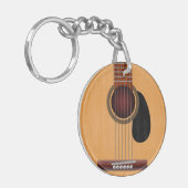 アコースティックギター キーホルダー (正面左)