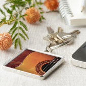 アコースティックギター キーホルダー (側面)