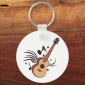 アコースティックギター キーホルダー (正面)