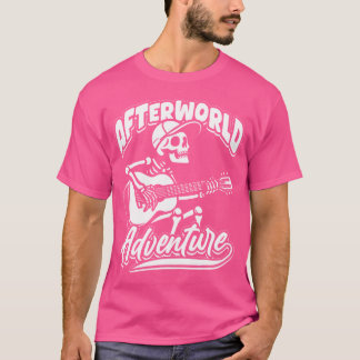 アコースティックギター – ギタリスト楽器アフターワールド Tシャツ