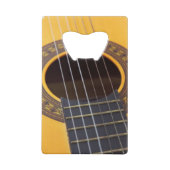 アコースティックギター クレジットカード栓抜き (裏面)