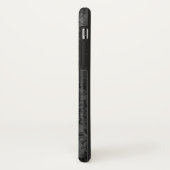 アコースティックギター グレーグランジ オーダーネーム Case-Mate iPhoneケース (裏面/左)
