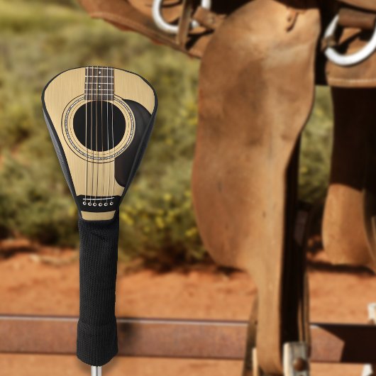アコースティックギター ゴルフヘッドカバー