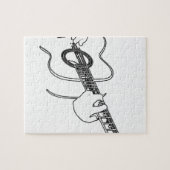 アコースティックギター ジグソーパズル (横)