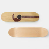 アコースティックギター スケートボード (横)