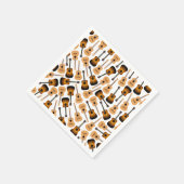 アコースティックギター スタンダードカクテルナプキン (角)