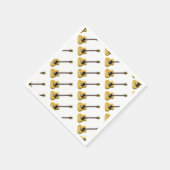 アコースティックギター スタンダードカクテルナプキン (角)