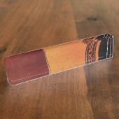 アコースティックギター デスクネームプレート (側面)