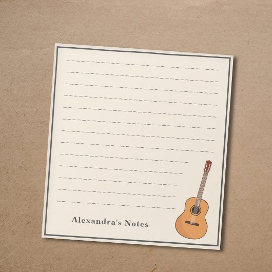 アコースティックギター ノートパッド