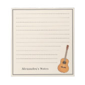 アコースティックギター ノートパッド (正面)