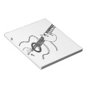 アコースティックギター ノートパッド (アングル)