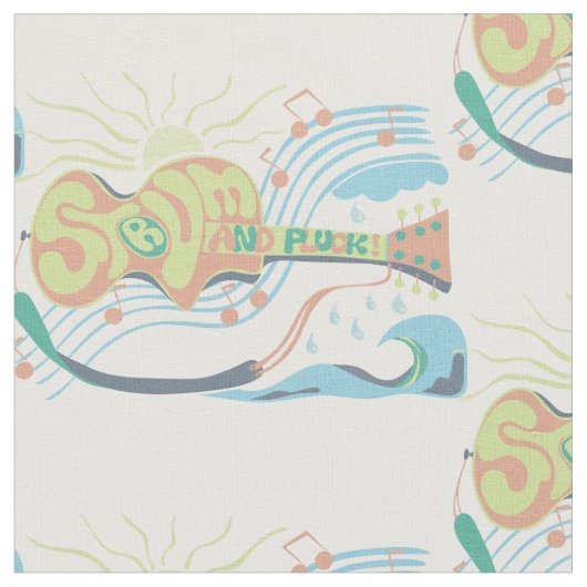 アコースティックギター ファブリック (クローズアップ)