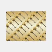 アコースティックギター フリースブランケット (正面(横))