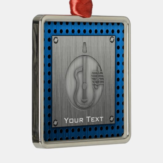 アコースティックギター; ブラシをかけられた金属一見 メタルオーナメント (右)