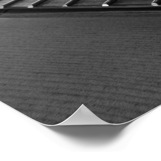 アコースティックギター. ポスター (角)