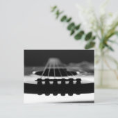 アコースティックギター ポストカード (スタンド正面)