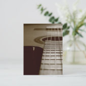 アコースティックギター ポストカード (スタンド正面)