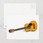 アコースティックギター ポストカード (正面/裏面)