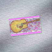 アコースティックギター マグネット名刺 (インサイチュ)