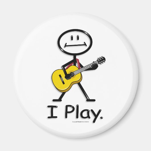 アコースティックギター マグネット (正面)