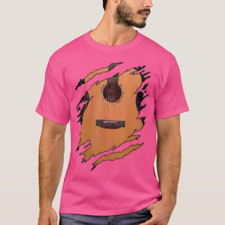 アコースティックギター ミュージシャン ギタリスト ギフト Tシャツ