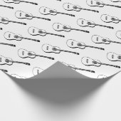 アコースティックギター ラッピングペーパー (角)