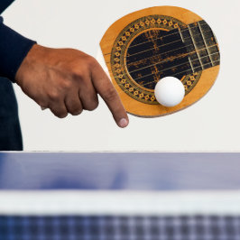 アコースティックギター 卓球ラケット